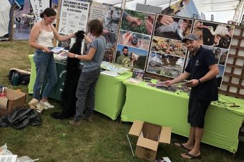 Das Komitee bei der Global Birdfair 2025