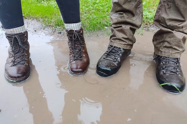 Aktuell ist es beim Vogelschutzcamp in Norditalien vor allem eines: nass!