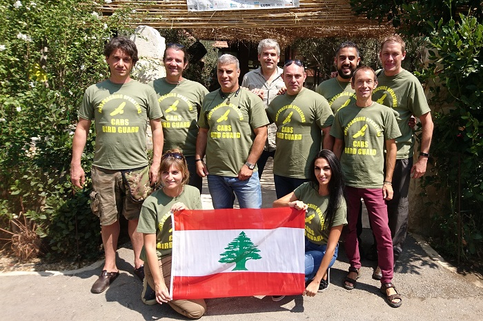 Premiere: Das Komitee-Team beim ersten Libanon-Einsatz 2017