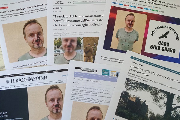 Die Medien haben international über den Angriff auf Komitee-Mitglieder auf Zakynthos berichtet und damit den Druck auf die Behörden vor Ort gesteigert.