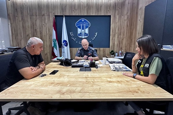 Treffen der Mitarbeitenden von MESHC und Komitee gegen den Vogelmord bei General Musallam (Libanon)